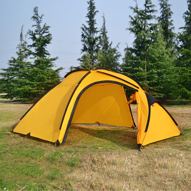 Cheap Goat Tents Good Quality Double Layer 3 4 Person Waterproof Pu5000mm Ultralight Ultralarge Outdoor Tent Tente De Camping Barraca Bivvy Tents 